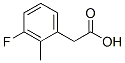 Molecular Structure of 500912-16-3 (3-Fluoro-2-methylphenylacetic acid)